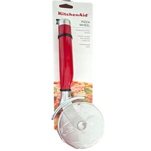 KitchenAid Pizza Wheel Cutter- RED MODEL #KE113OHERA stainless steel NEW